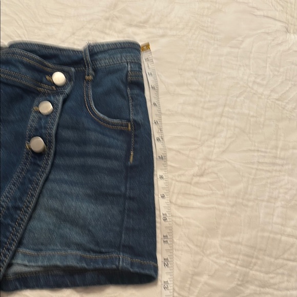 Denim Mini Skort - Picture 10 of 11